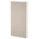 BESTÅ wall cabinet with 2 doors, white/Lappviken light grey-beige ...