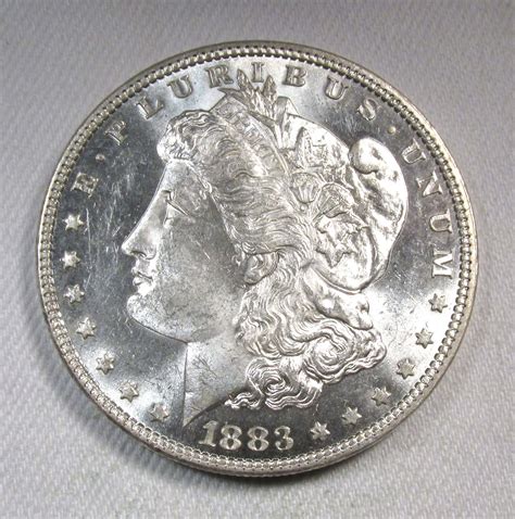 1883 Silver Morgan Dollar Semi-Proof CH UNC Coin AM063 - Decatur Coin ...