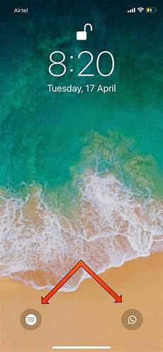 Iphone 11 Lock Screen Wallpaper by Jumper Lets You Add Custom App Shortcuts To The Ios 11 Iphone 11 Lock Screen Wallpaper