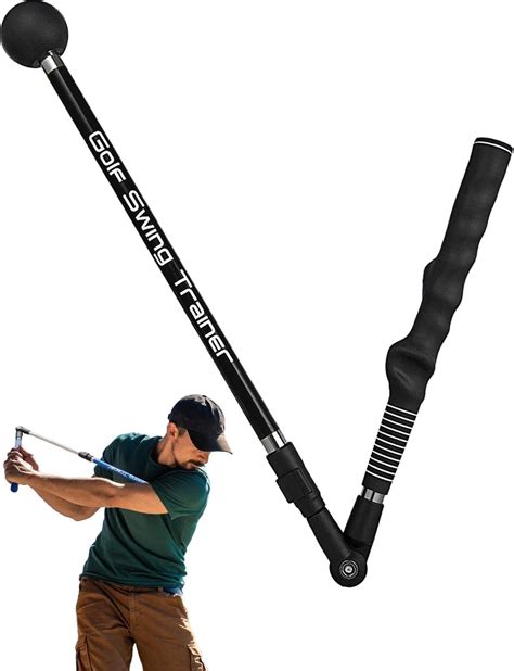 Golf Swing Trainer- Golf Training aid with Golf Grip Trainer – Yaxa ...