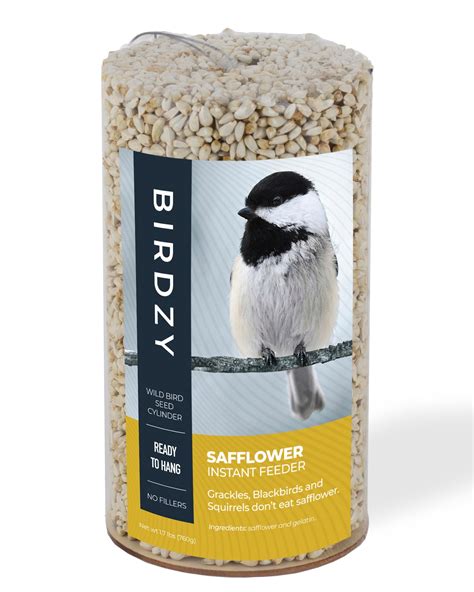 Safflower Bird Seed Cylinder – Gifts For Bird Lovers