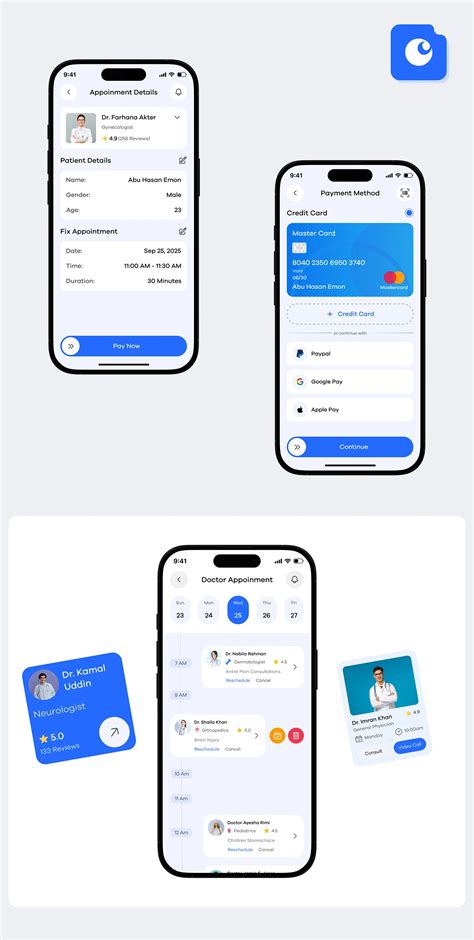 Doctor Appointment Mobile app :: Behance