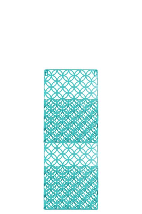 Urban Trends Metal Rectangular Wall Mail Organizer with 2 Tiers and ...