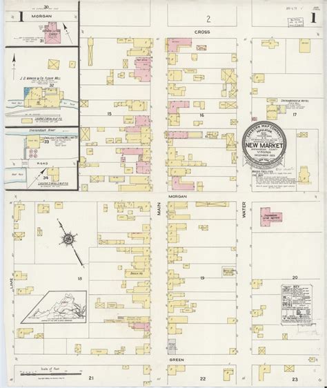 Image 1 of Sanborn Fire Insurance Map from New Market, Shenandoah ...