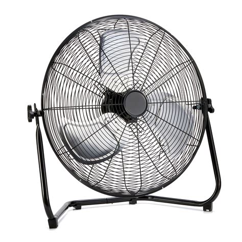 Amazon Basics 20" High Velocity Industrial Fan, Floor Fan, with 3 ...