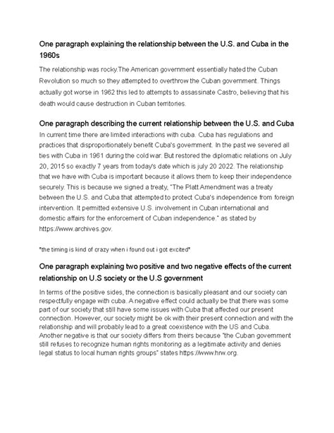 6.05 honors - Yea - One paragraph explaining the relationship between ...