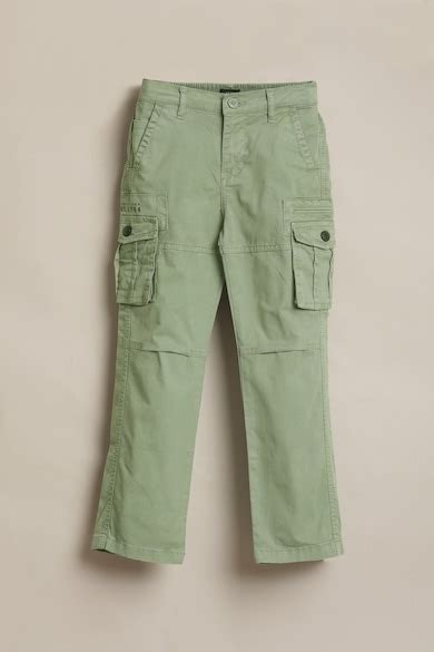 Buy Boys Olive Solid Trousers Online - 40041476 | Allen Solly