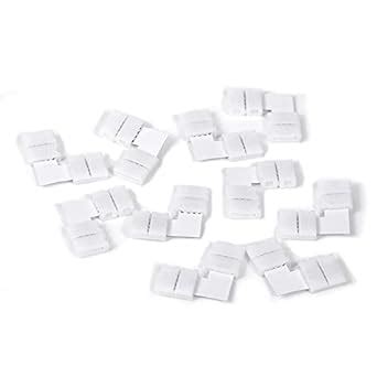 Ubervia® Electronic connectors Free Soldering LED Strip Light Corner ...
