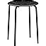 Ikea Marius Stool, Black(Seat Diameter: 0.320 m (12 5/8") Width: 0.400 ...