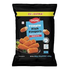 Gadre Tilapia Fish Fingers, 250g : Amazon.in: Grocery & Gourmet Foods