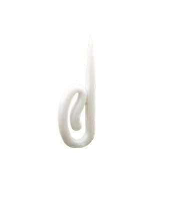 Buy ST LOKHANDWALA Plastic Track Fish Hook for Curtain Channel (White ...