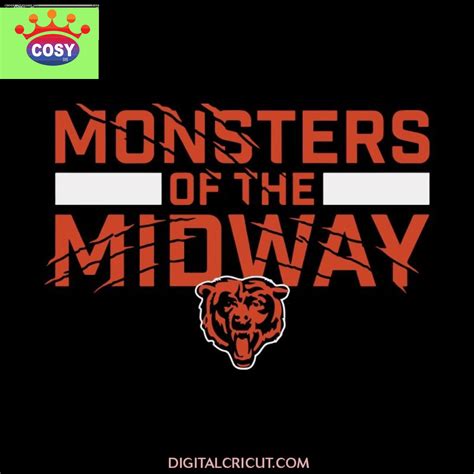 Chicago Bears Football Logo SVG