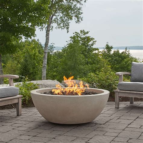 Eldora 42" Natural Gas Fire Bowl - Real Flame®