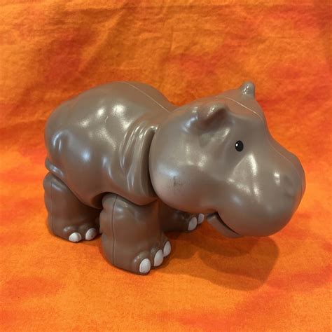 Fisher Price Little People Big Zoo Animal Hippo with Sounds ...