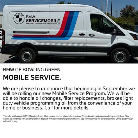 Auto Service Specials | BMW of Bowling Green near Glasgow