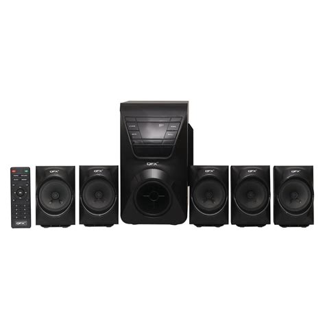 QFX Jhankar 5.1 Channel Bluetooth Multimedia Speaker with USB and ...