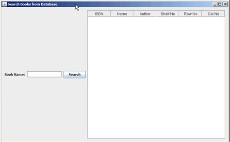 Image result for Java Eclipse Table Example