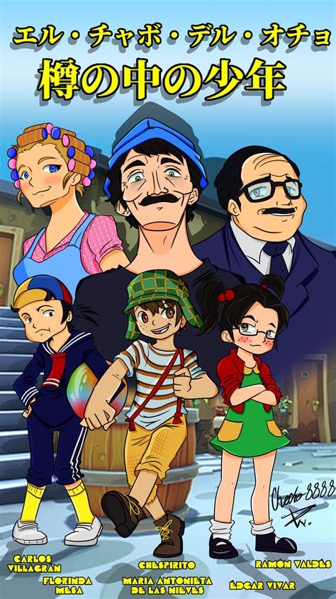 El Chavo Del Ocho Anime Poster by Checho8888 on DeviantArt