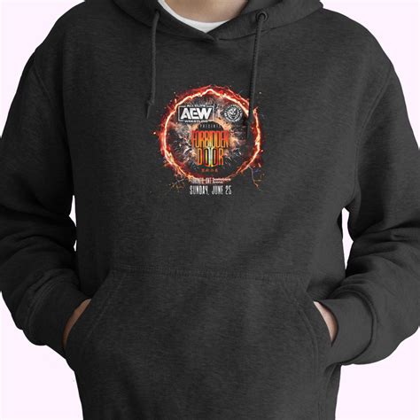 Forbidden Door 2023 Event Black Hoodie Design - Mygotees.com