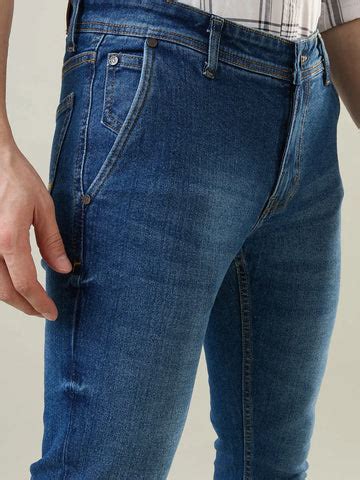 Mens Medium Indigo FERDINAND SLIM TAPERED Jeans – Tim Paris
