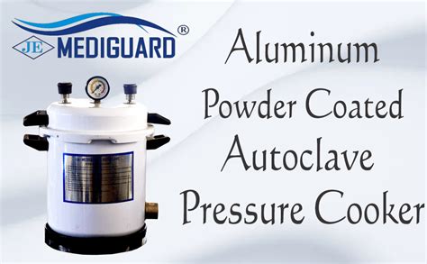 MEDIGUARD Electric Autoclave Pressure Cooker Type (11x9 Inch) Powder ...