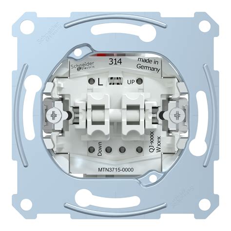 MTN3715-0000 - Roller shut. switch insert 1 pole, flush-mounted, 10 A ...
