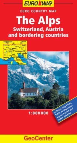 Buy The Alps GeoCenter Euro Map (GeoCenter Maps) Book Online at Low ...