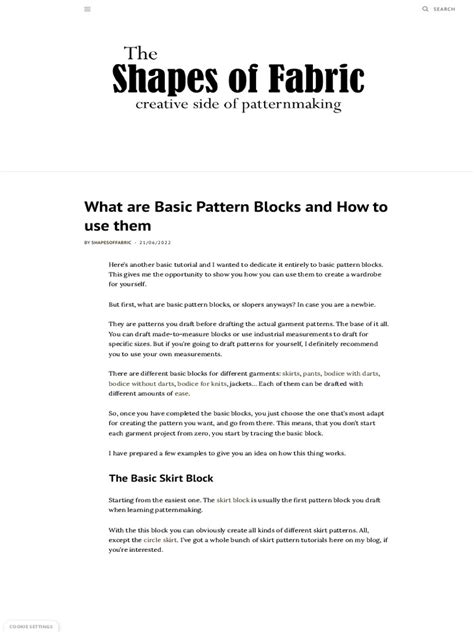 Image result for Draft Basic Block Pattern