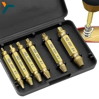 CosmoMart® Effortlessly Remove Stripped Screws: Complete Damaged Screw ...