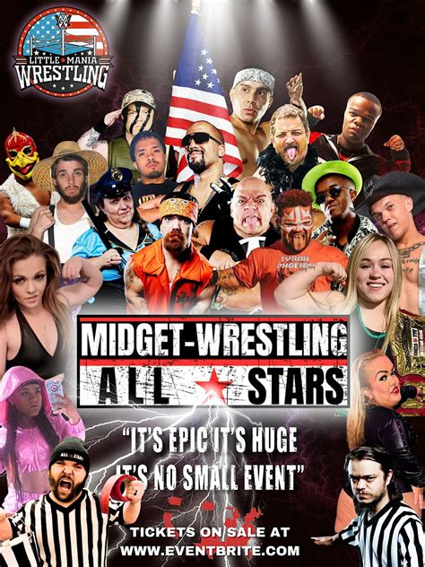 MIDGET-WRESTLING ALL*STARS LIVE! ITS HUGE IN ZILLAH, WA!, Wine Country ...