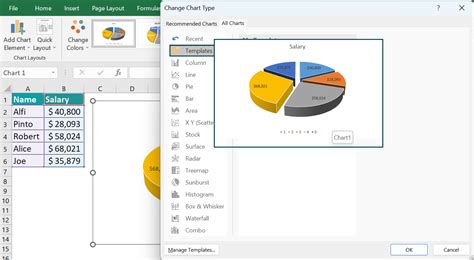 Chart Examples in Excel 的图像结果