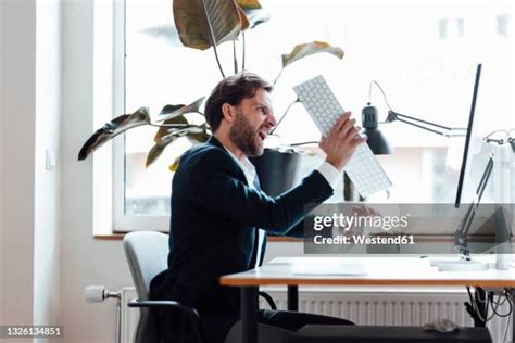 Image result for Man Angry at Computer