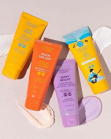 Conscious Chemist® Sunscreen SPF 50 PA++++ | 100g | Sunscreen for Oily ...