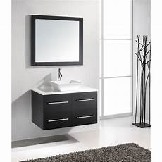 Ultra Modern Bathroom Vanities by Virtu Usa Ultra Modern 35 Quot Single Bathroom Vanity Set With Ultra Modern Bathroom Vanities