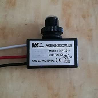 SLB® Outdoor Photo Electric Resistor Light Sensor Switches Dusk to Dawn ...