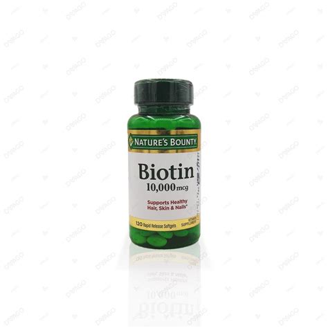 Nature'S Bounty Biotin 10,000Mcg - Buy Online at DVAGO®