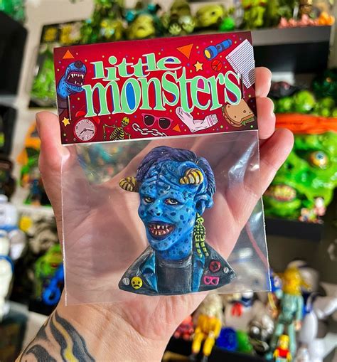Maurice Little Monsters Pin or Magnet - Etsy