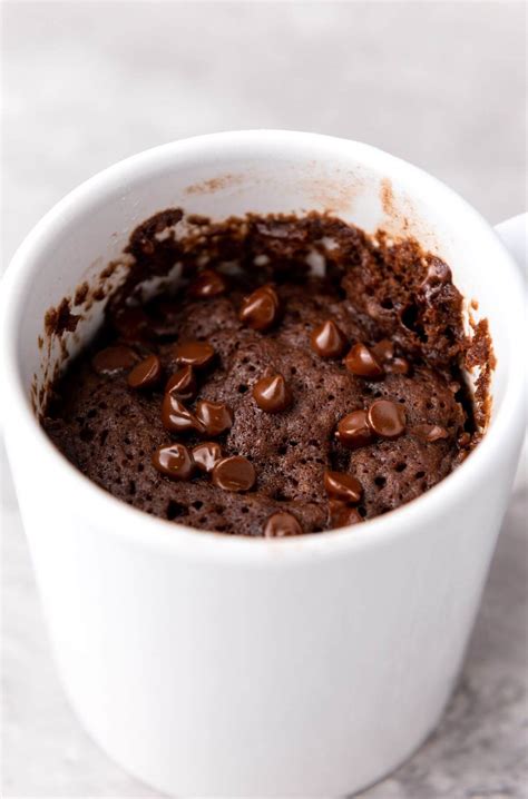 Microwave Brownie in a Mug No Egg Recipe