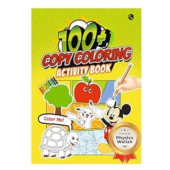 Buy Physics Wallah PW 100+ Copy Coloring Activity Book l Copy Coloring ...