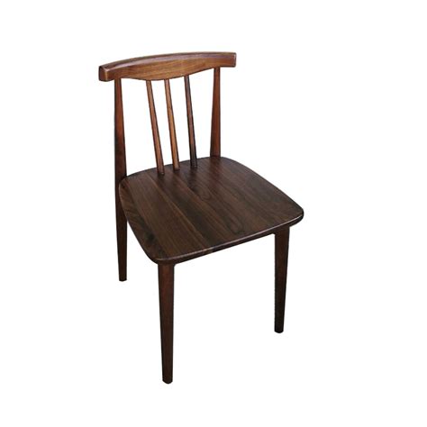 北美黑胡桃木餐椅休闲椅北欧风格全实木餐椅小户型日式实木椅子_虎窝淘