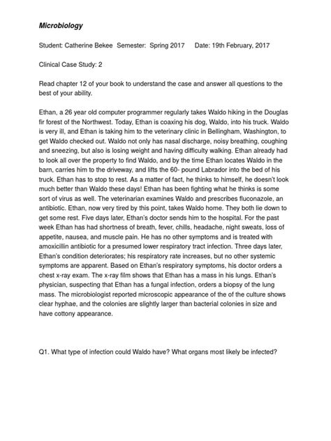 Microbiology Case Study Examples 的图像结果