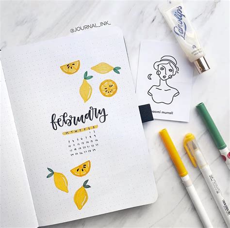 Image result for February Bullet Journal