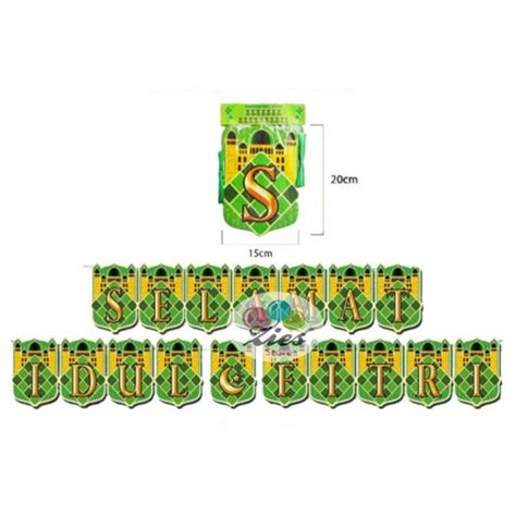 Jual Banner flag lebaran / banner selamat idul fitri besar - Jakarta ...