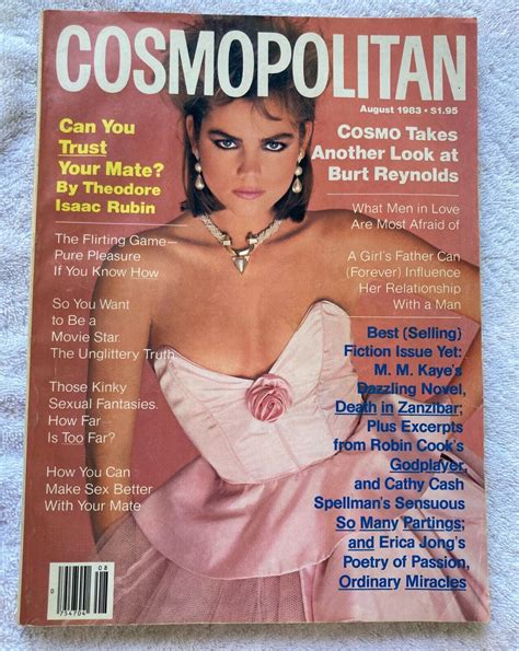 1983 August Cosmopolitan Magazine Liz Devine Cover By Scavullo | eBay ...