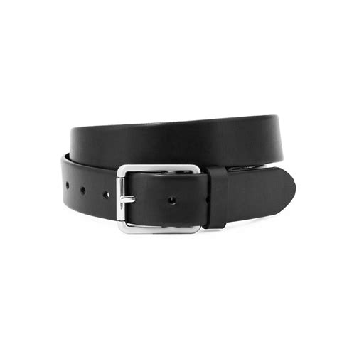 Leather Belt Womens Black