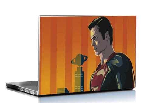 PIXELARTZ Laptop Skins Superhero Artwork 15.6 Inches Laptop Skins ...