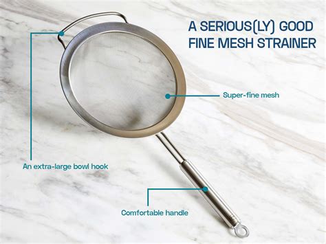 Mesh Colander Fine Mesh Strainer (3730)