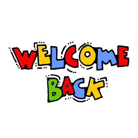 Free Clipart Welcome Back | Free download on ClipArtMag