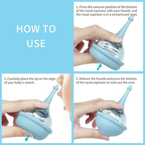 Buy FYGAIN Baby Ear Syringe and Nasal Aspirator, Suck Snot and Mucus ...