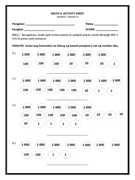 Image result for Math 3 Sample Activity